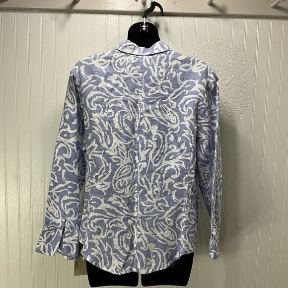WILLOW 100% Linen Blouse - Picture 3 of 7